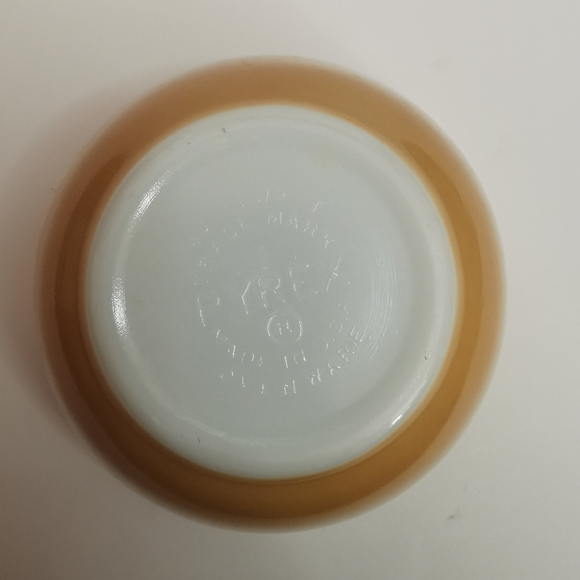 Pyrex Vintage 401 Butterfly Gold - Picture 2 of 2